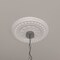 Ekena Millwork Foster Shell Ceiling Medallion (Fits Canopies up to 9 5/8"), 15 3/4"OD x 2"P, Primed White CM15FO - alternate 7